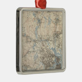 Boston, Massachusetts Silbernes Ornament (Rechts)