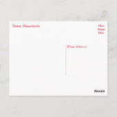 Boston, Massachusetts, Skyline At Night - USA Postkarte (Rückseite)