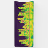Boston Massachusetts Skyline Banner (Vertikal)