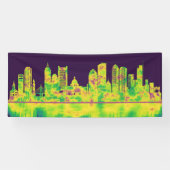 Boston Massachusetts Skyline Banner (Horizontal)