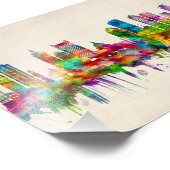 Boston Massachusetts Skyline Fotodruck (Ecke)