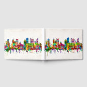 Boston Massachusetts Skyline Gästebuch (Voll)