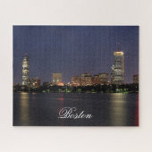 Boston Massachusetts Skyline Jigsaw Puzzle (Horizontal)