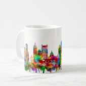 Boston Massachusetts Skyline Kaffeetasse (Vorderseite Links)