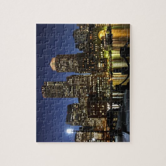 Boston, Massachusetts Skyline Puzzle (Vertikal)