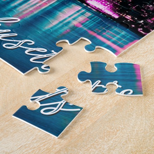 Boston Massachusetts Skyline Puzzle (Seite)