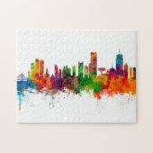 Boston Massachusetts Skyline Puzzle (Horizontal)