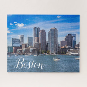 Boston Massachusetts Skyline Puzzle