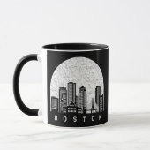 Boston Massachusetts Skyline Tasse (Links)
