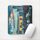 Boston Massachusetts Stadt Skyline Mauspad (Mit Mouse)