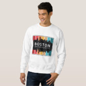Boston Massachusetts Sweatshirt (Vorne ganz)