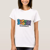 Boston Massachusetts T-Shirt (Vorderseite)