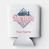 Boston Massachusetts United Staaten Vintag USA Dosenkühler (Rückseite)