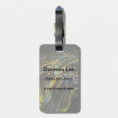 Boston, Massachusetts, USA Gepäckanhänger (Rückseite vertikal)