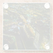 Boston, Massachusetts, USA Glasuntersetzer (Rückseite)