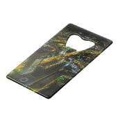 Boston, Massachusetts, USA Kreditkarten Flaschenöffner (Rückseite Schrägansicht)