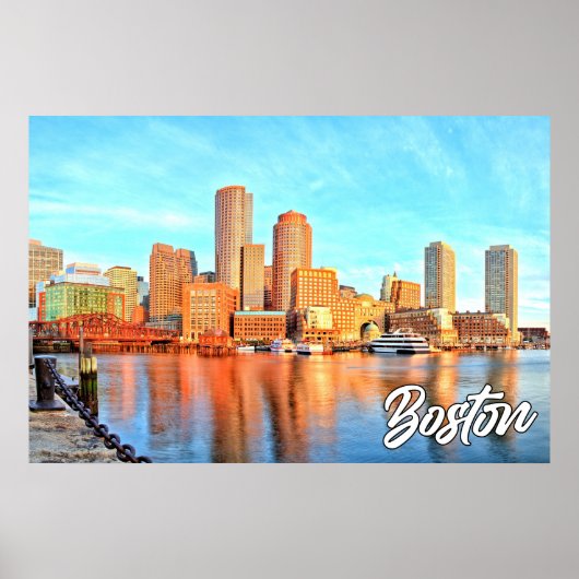 Boston, Massachusetts, USA Poster (Vorne)