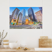 Boston, Massachusetts, USA Poster (Küche)