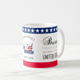 Boston, Massachusetts, Vereinigte Staaten, elegant Kaffeetasse