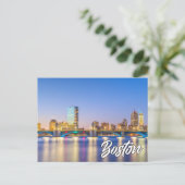 Boston, Massachusetts, Vereinigte Staaten Postkarte (Stehend Vorderseite)