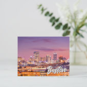 Boston, Massachusetts, Vereinigte Staaten Postkarte (Stehend Vorderseite)
