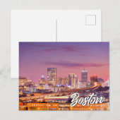 Boston, Massachusetts, Vereinigte Staaten Postkarte (Vorne/Hinten)