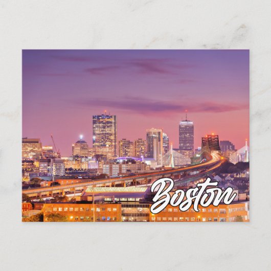 Boston, Massachusetts, Vereinigte Staaten Postkarte (Vorderseite)