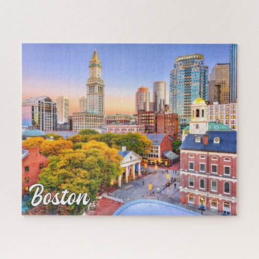 Boston, Massachusetts, Vereinigte Staaten Puzzle (Horizontal)