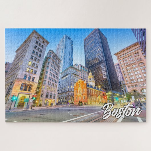 Boston, Massachusetts, Vereinigte Staaten Puzzle (Horizontal)