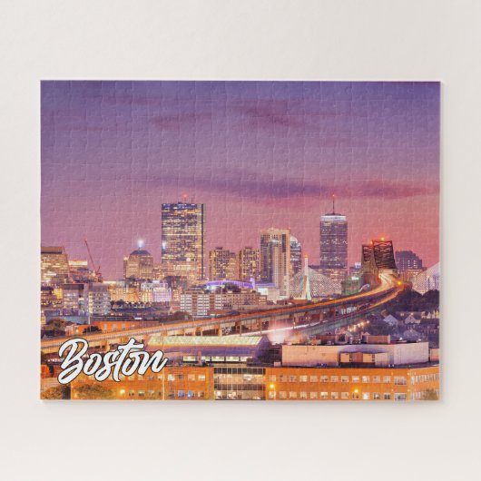 Boston, Massachusetts, Vereinigte Staaten Puzzle (Horizontal)