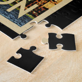 Boston Massachusetts Vintage Travel Puzzle (Seite)