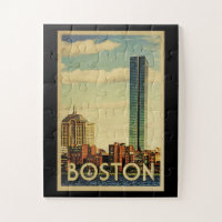 Boston Massachusetts Vintage Travel