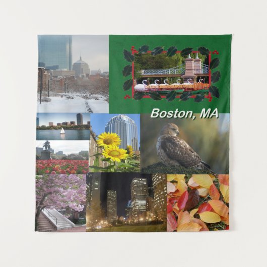 Boston, Massachusetts Wandteppich (Vorderseite)