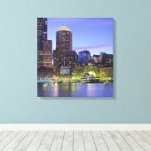 Boston Massachusetts Wrapped Canvas 16,80 X 17,50 Leinwanddruck (Insitu (Holzboden))