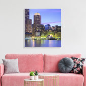 Boston Massachusetts Wrapped Canvas 16,80 X 17,50 Leinwanddruck (Insitu (Wohnzimmer))