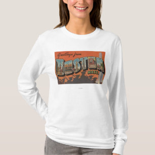 Boston, MassachusettsGroße Briefszenen T-Shirt