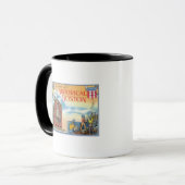 Boston, MassachusettsHistorische Szenen in Boston Tasse (Vorderseite Links)