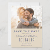 Boston, Massachussetts | SAVE THE DATE - FOTO (Rückseite)