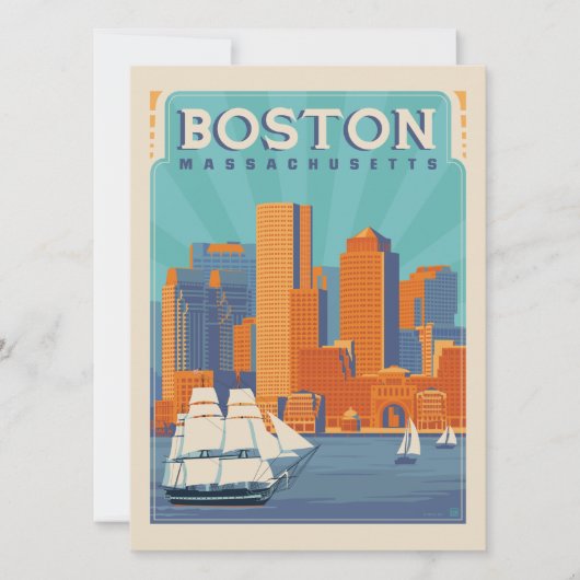 Boston, Massachussetts | SAVE THE DATE - FOTO (Vorderseite)