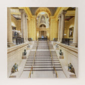 Boston MFA: American Art Sehenswürdigkeit Puzzle (Vertikal)