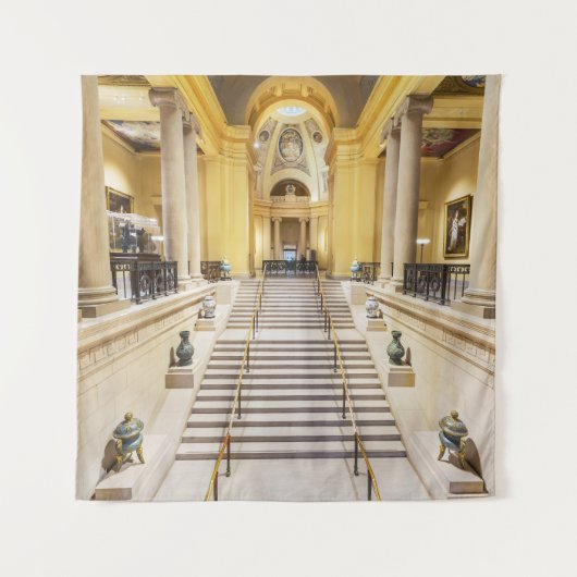 Boston MFA: American Art Sehenswürdigkeit Wandteppich (Vorderseite)