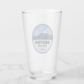 Boston Mountains Arkansas Camping Glas (Rückseite)