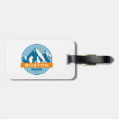 Boston Mountains Arkansas Gepäckanhänger (Rückseite horizontal)