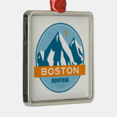 Boston Mountains Arkansas Ornament Aus Metall (Rechts)