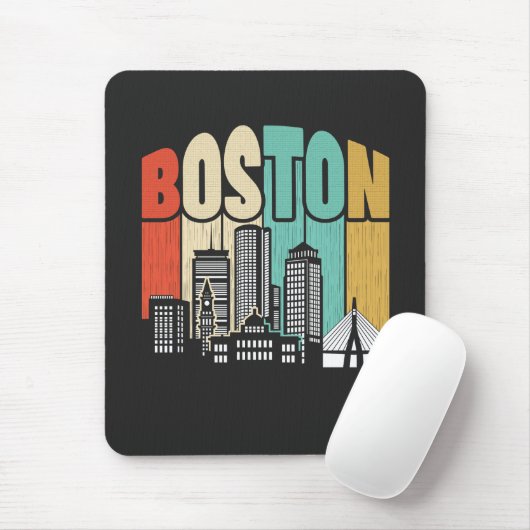 Boston Mousepad (Mit Mouse)