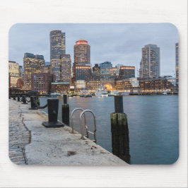 Boston Night View Mousepad