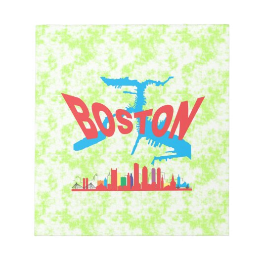 Boston Notizblock (Vorderseite)