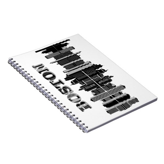 Boston-Notizbuch Notizblock (Rechte Seite)