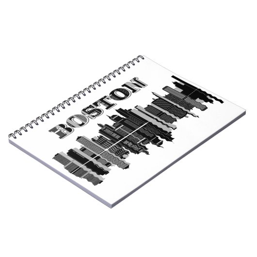 Boston-Notizbuch Notizblock (Linke Seite)