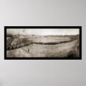 Boston & NY Baseball Foto 1904 Poster (Vorne)